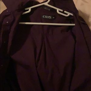 Chaps dress button up